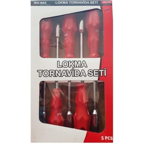 BULMAX 5 Lİ LOKMA TORNAVİDA SETİ BMX786